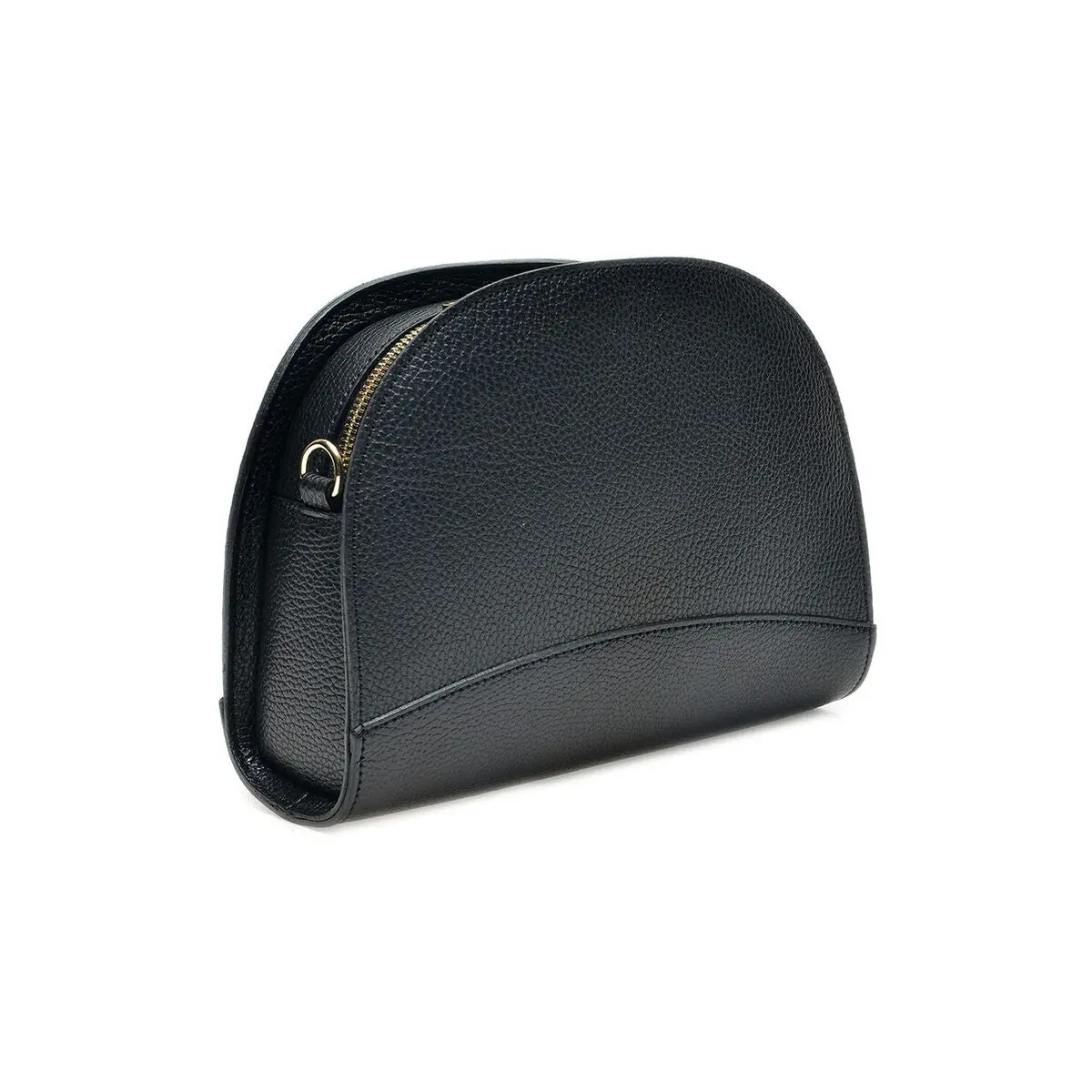 Women's Handbag Anna Luchini Aw21-Al-1732-Nero Black 25 X 20 X 8 Cm 1