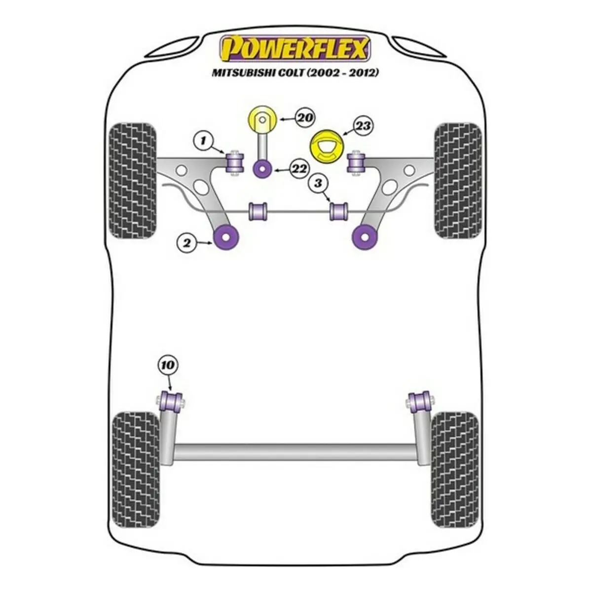 Silentblock Powerflex Pff44-521 2