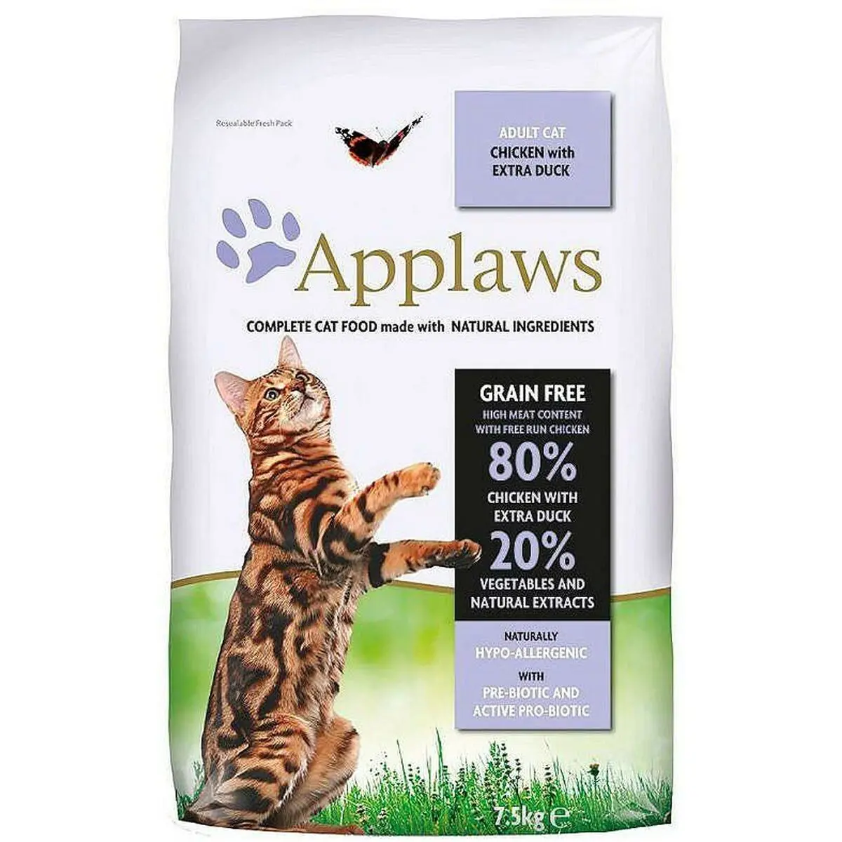 Cat Food Applaws Adult Adult Chicken Duck 7,5 Kg 1