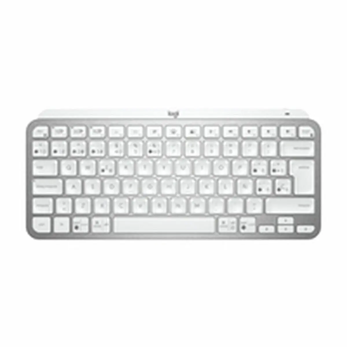 Keyboard Logitech 920-010491 Spanish Grey Silver Spanish Qwerty Qwerty 1