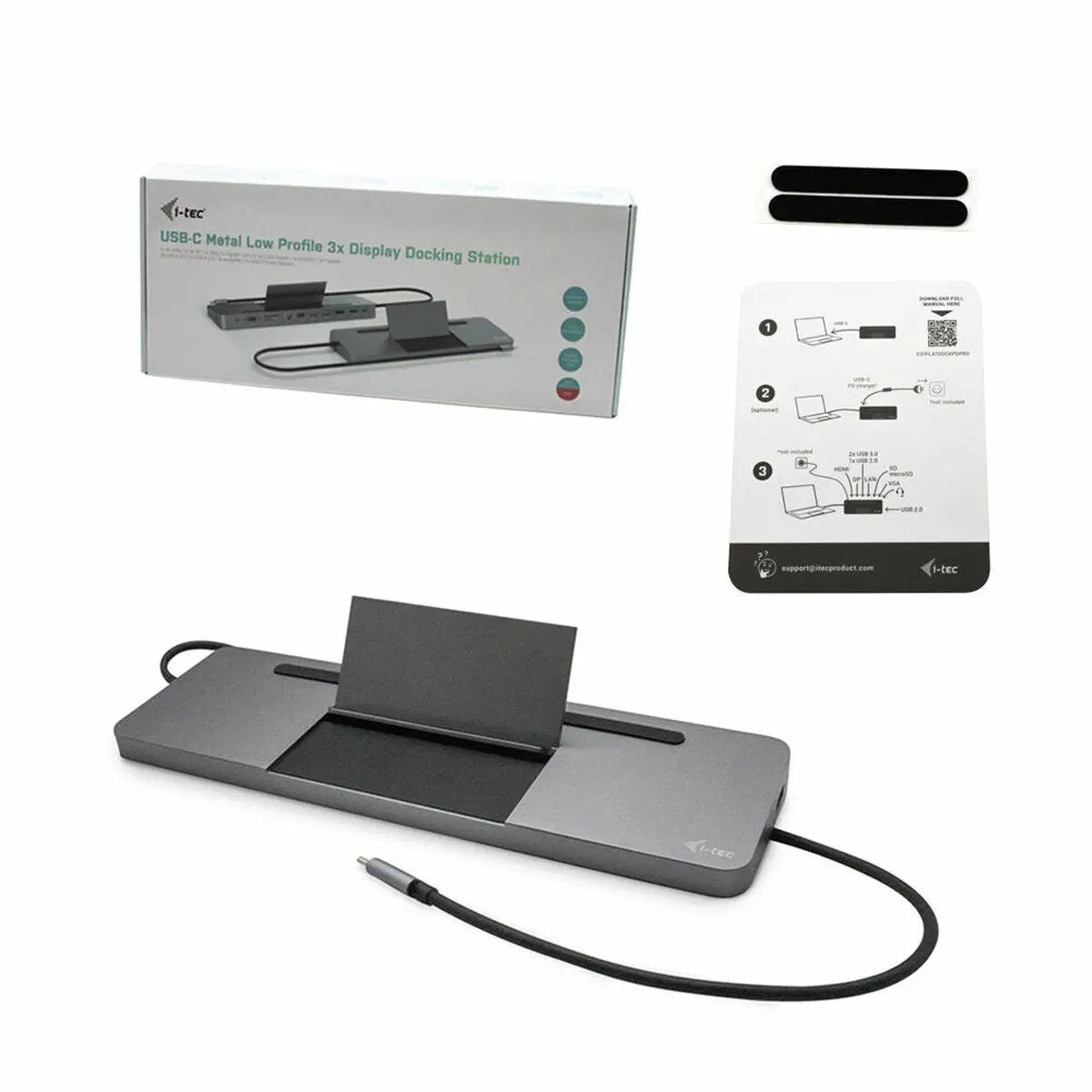 Usb Hub I-Tec C31flatdockpdpro 1