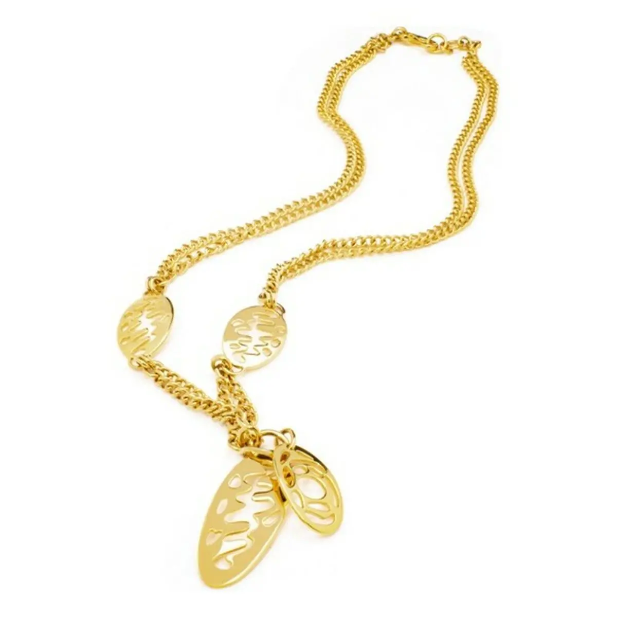 Ladies' Necklace Folli Follie 1N8t071y 40 Cm 1