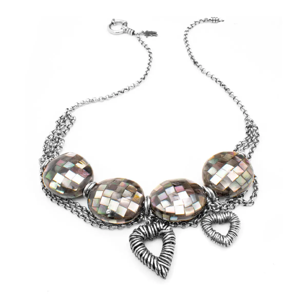 Ladies' Necklace Folli Follie 4N0t050kk 25 Cm 1