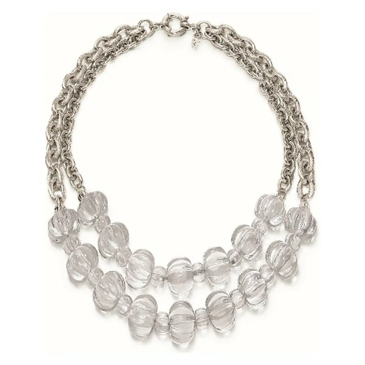 Ladies' Necklace Folli Follie 4N0t072c 30 Cm 1