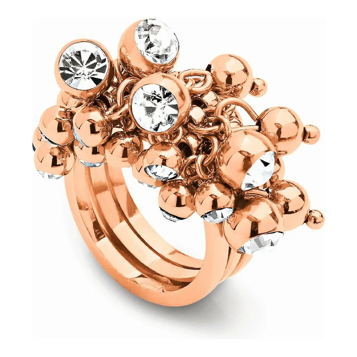 Ladies' Ring Folli Follie 3R1t004rc-52 (12) 1