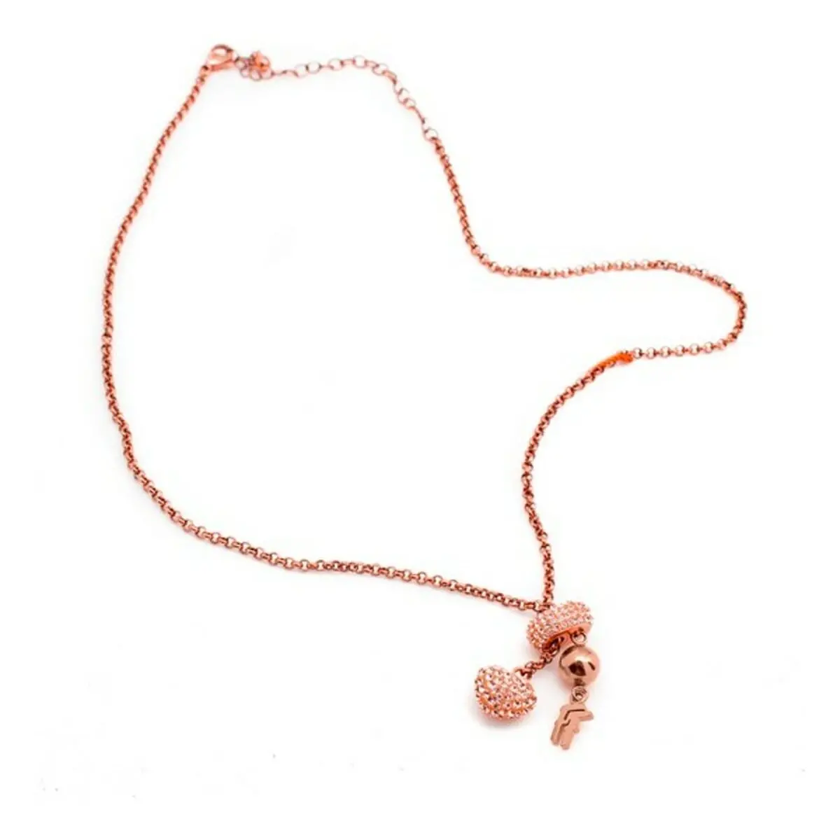 Ladies' Necklace Folli Follie 3N1t024rs 30 Cm 1