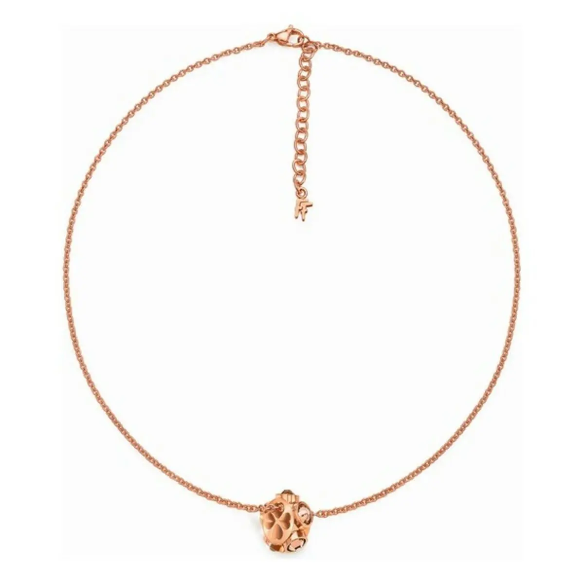 Ladies' Necklace Folli Follie 3N13t036rs 30 Cm 1