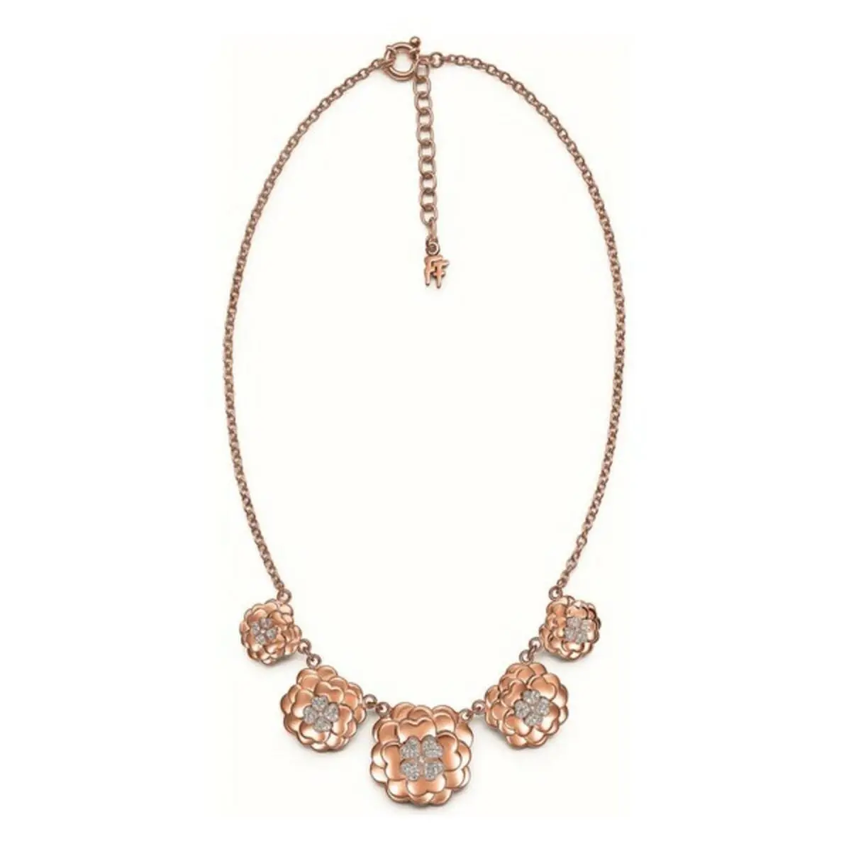 Ladies' Necklace Folli Follie 3N14t028rc 45 Cm 1