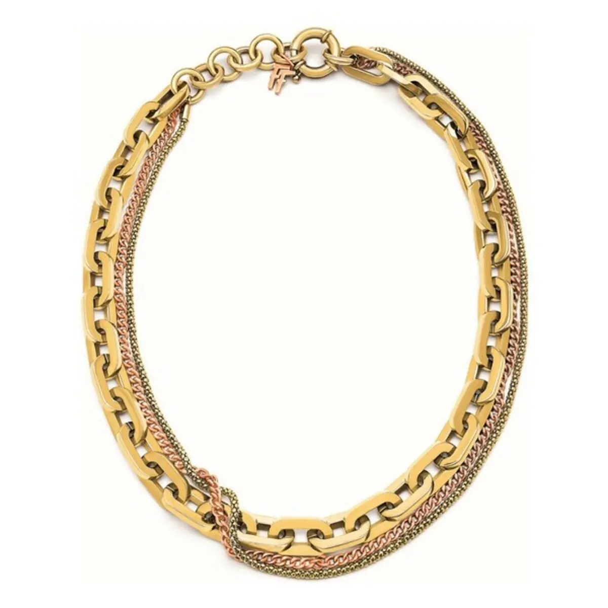 Ladies' Necklace Folli Follie 1N14t067yyb 30 Cm 1