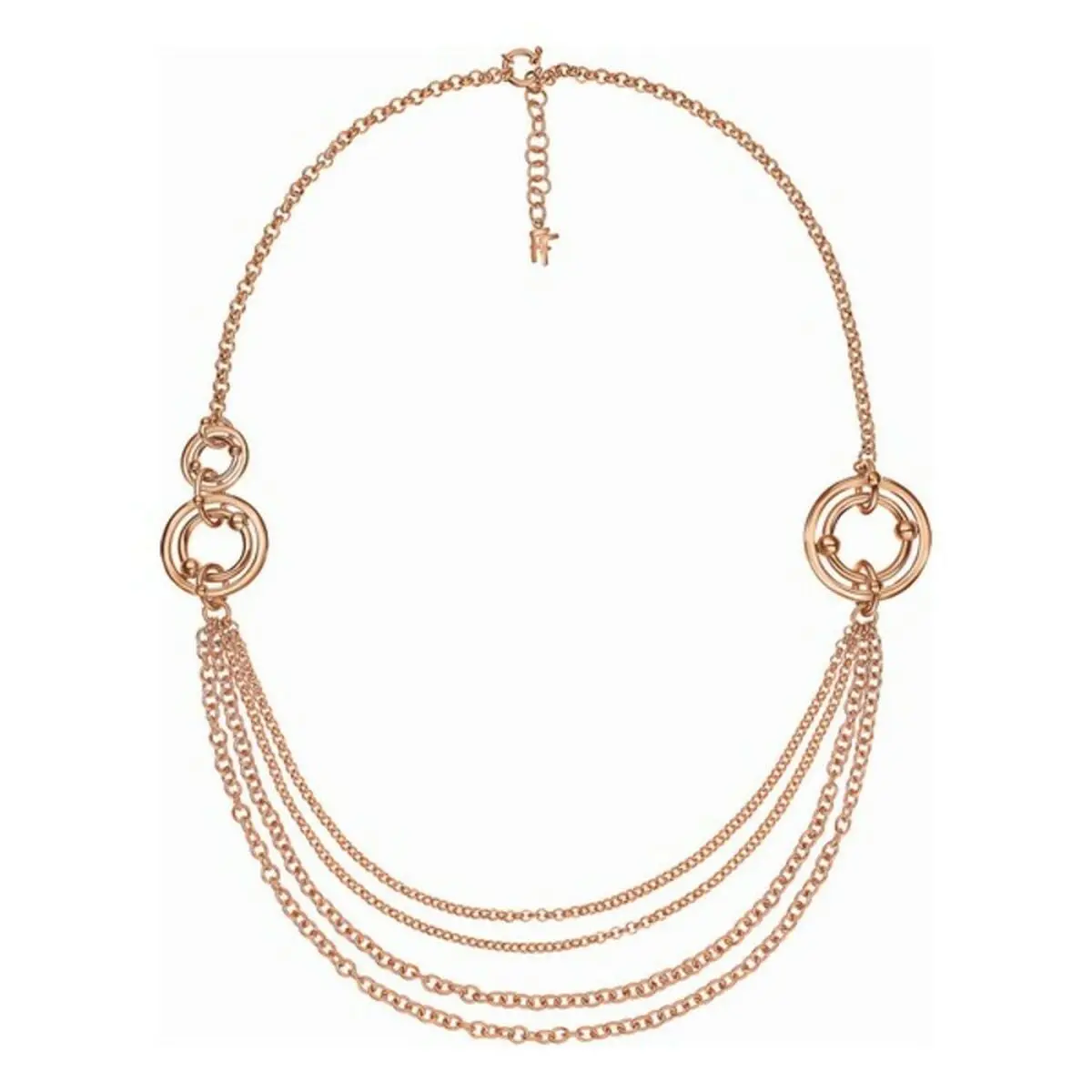 Ladies' Necklace Folli Follie 1N15t075r 70 Cm 1