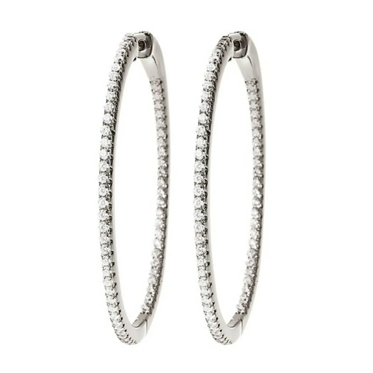 Ladies' Earrings Folli Follie 3E18s024c 3,5 Cm 2