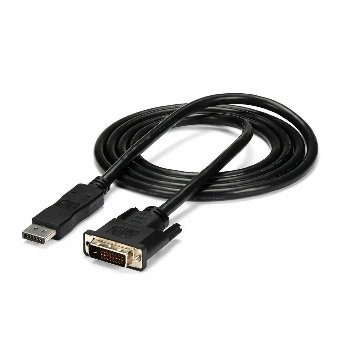 Displayport To Dvi Adapter Startech Dp2dvimm6            (1,8 M) Black 1.8 M 1
