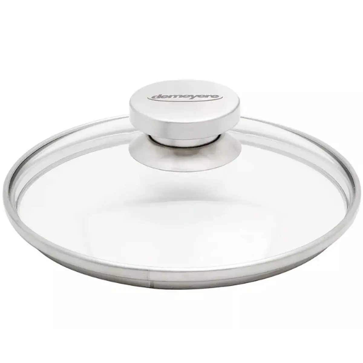 Frying Pan Lid Demeyere 40850-758-0 Silver Stainless Steel Silica Ø 28 Cm (4 Units) 1