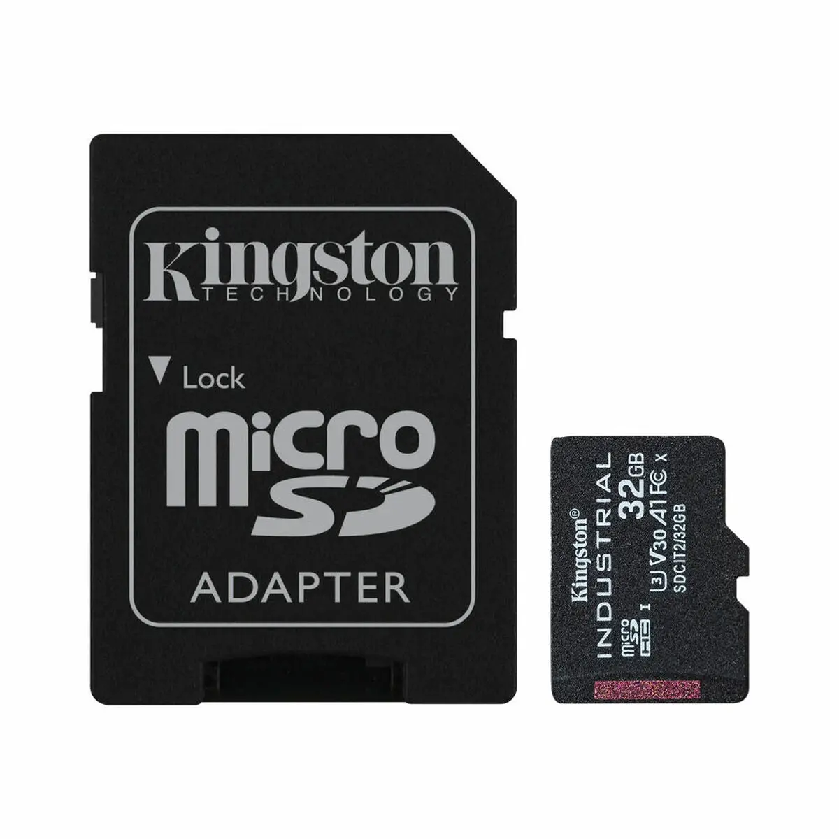 Micro Sd Memory Card With Adaptor Kingston Sdcit2/32Gb 1