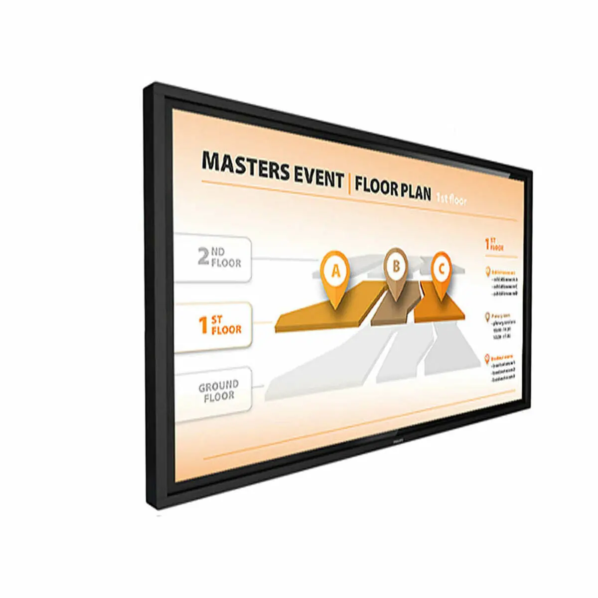 Videowall Monitor Philips 32Bdl3651t/00 Full Hd 32" 1