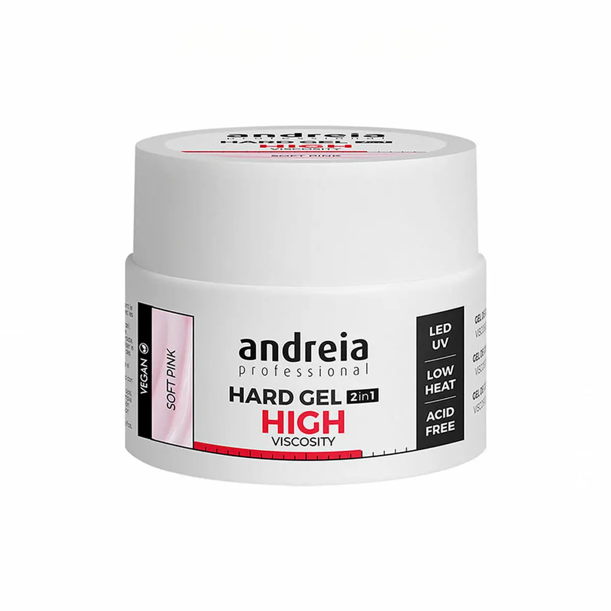 Nail Gel Hard High Viscosity Andreia 0Bghvsp44 (44 G) 1