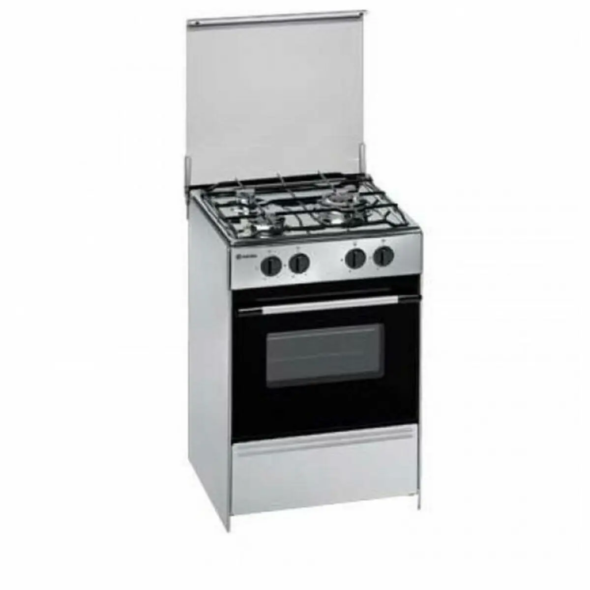 Gas Cooker Meireles G1530dvxnat 60 Cm 53 L Steel 1