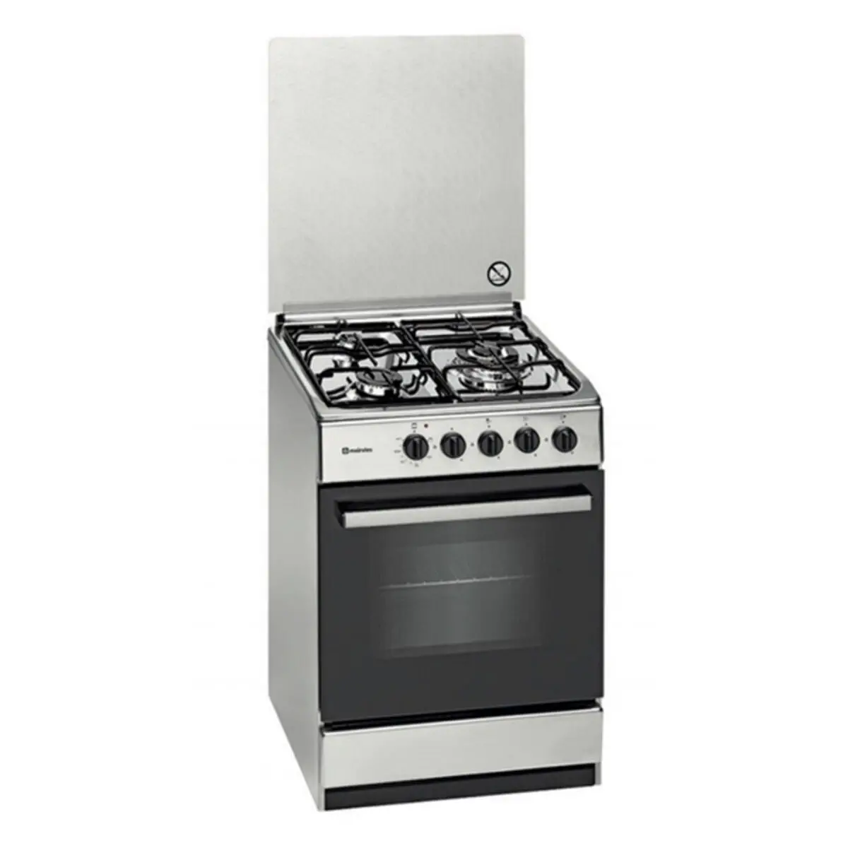 Gas Cooker Meireles E541xnat 55 Cm Steel 1