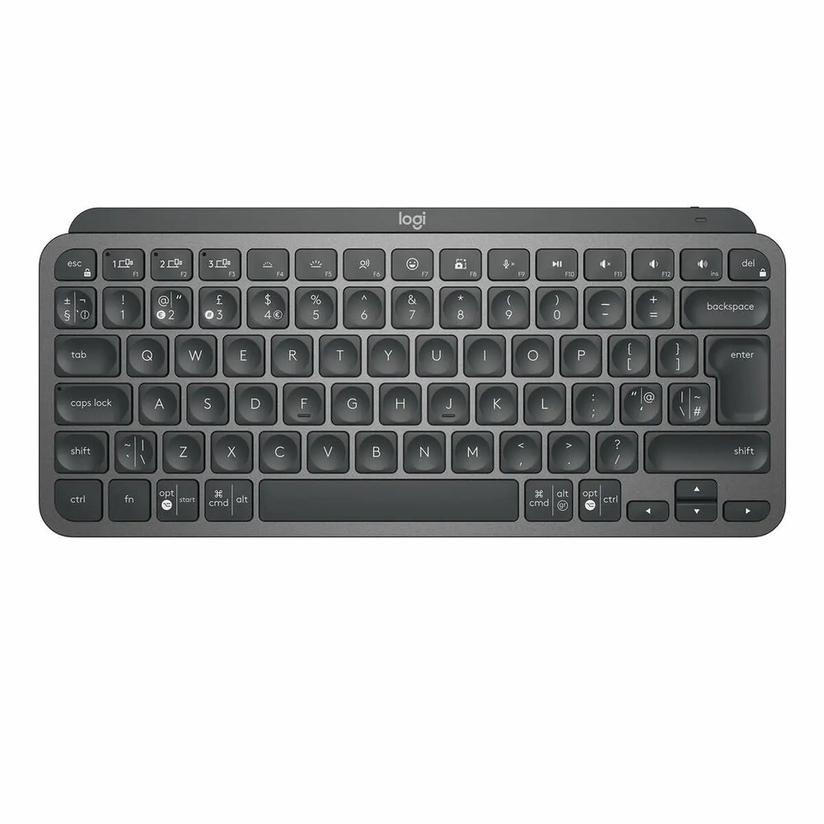 Keyboard Logitech 920-010498 Bluetooth Black English Eeuu Grey Graphite Qwerty 1