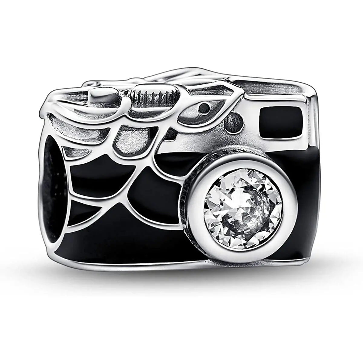 Woman's Charm Link Pandora Spider-Man Camera Selfie 1