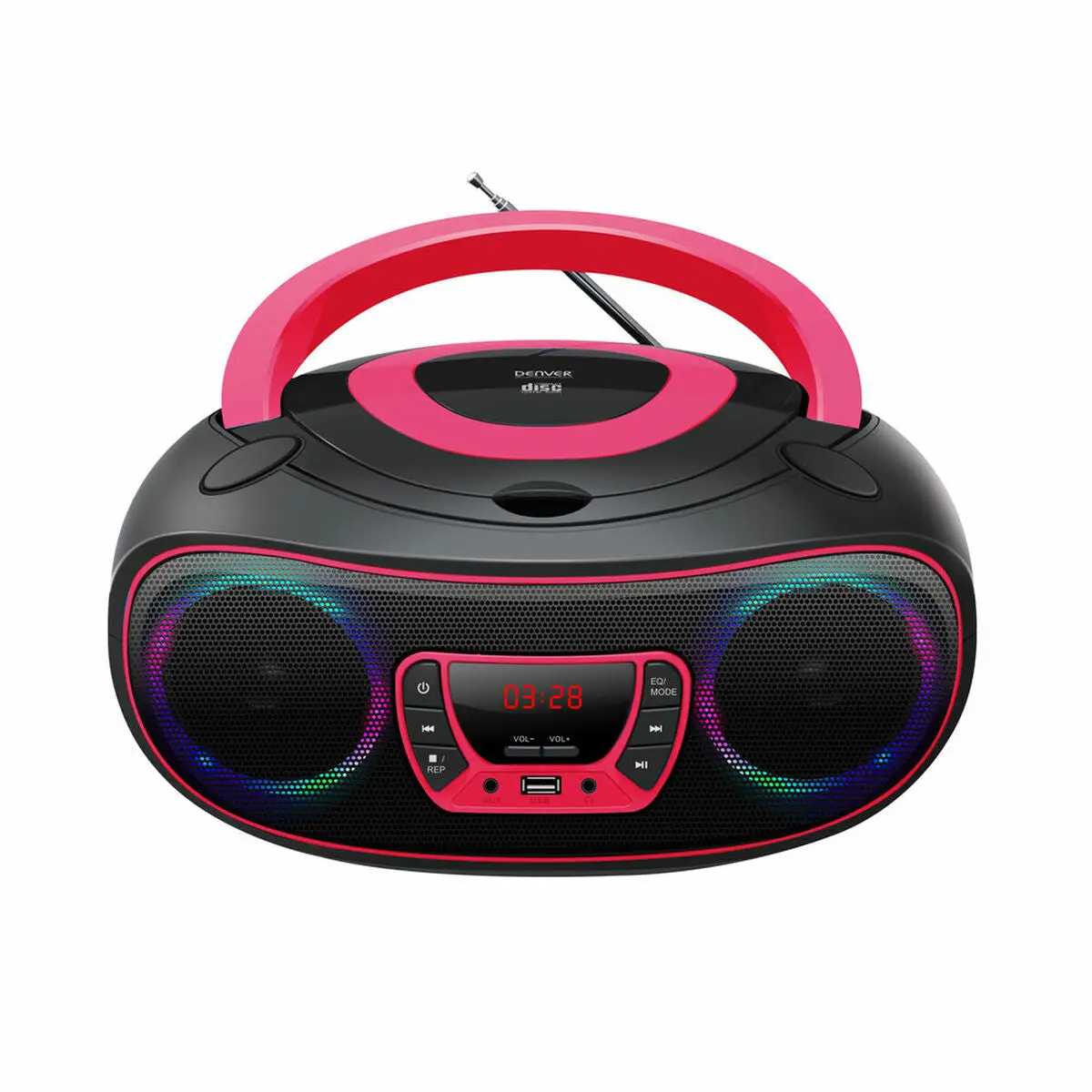 Radio Cassette Denver Electronics Tcl-212 Led 1