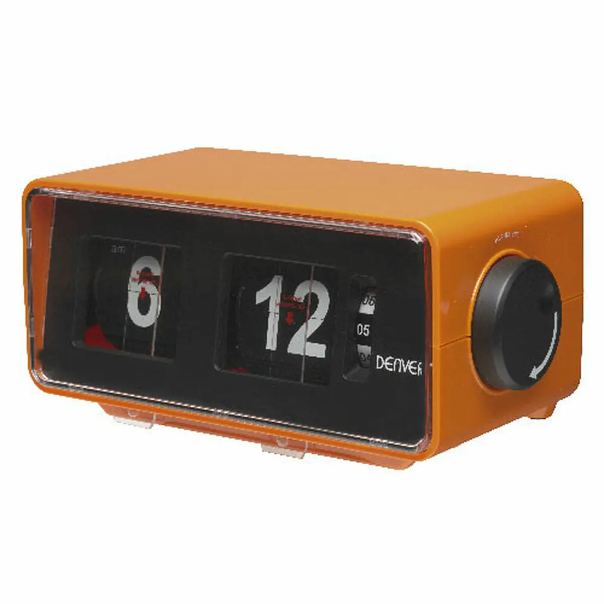 Clock-Radio Denver Electronics Fm Naranja 1