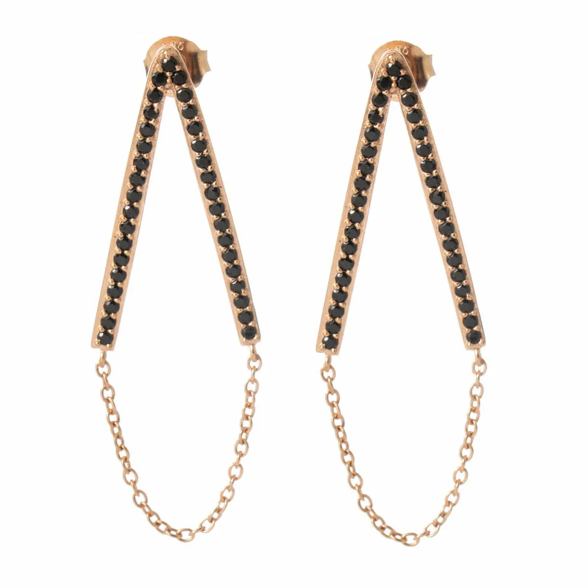 Ladies' Earrings Sif Jakobs E1009-Bk-Rg 3 Cm 1