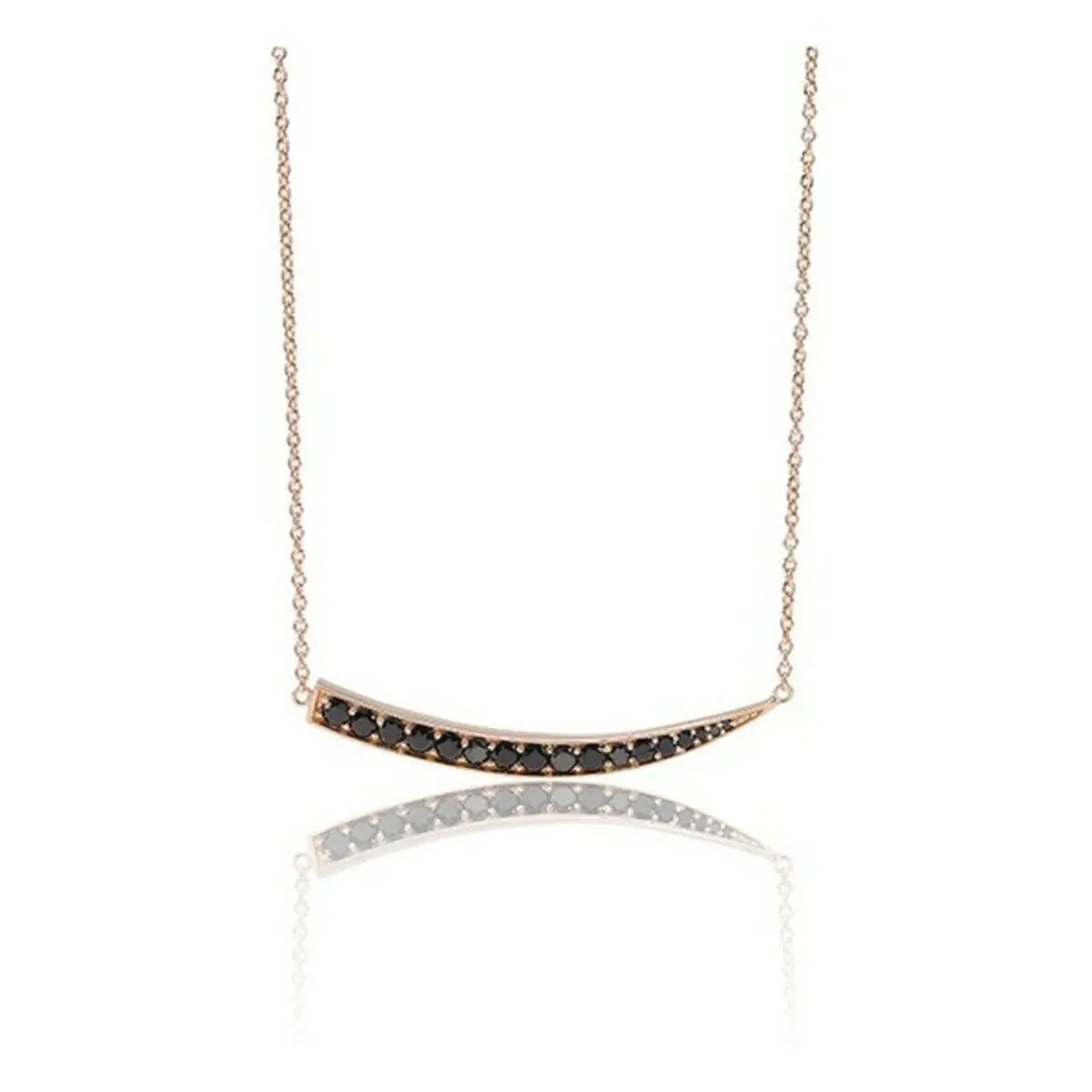 Ladies' Necklace Sif Jakobs C1012-Bk-Rg 45 Cm 2