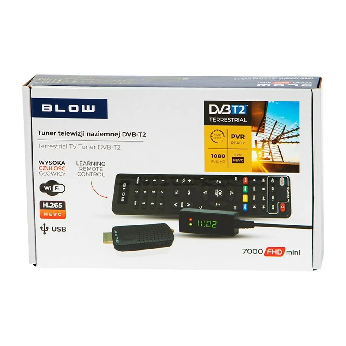 Satellite Receiver Blow Dvb-T2 1