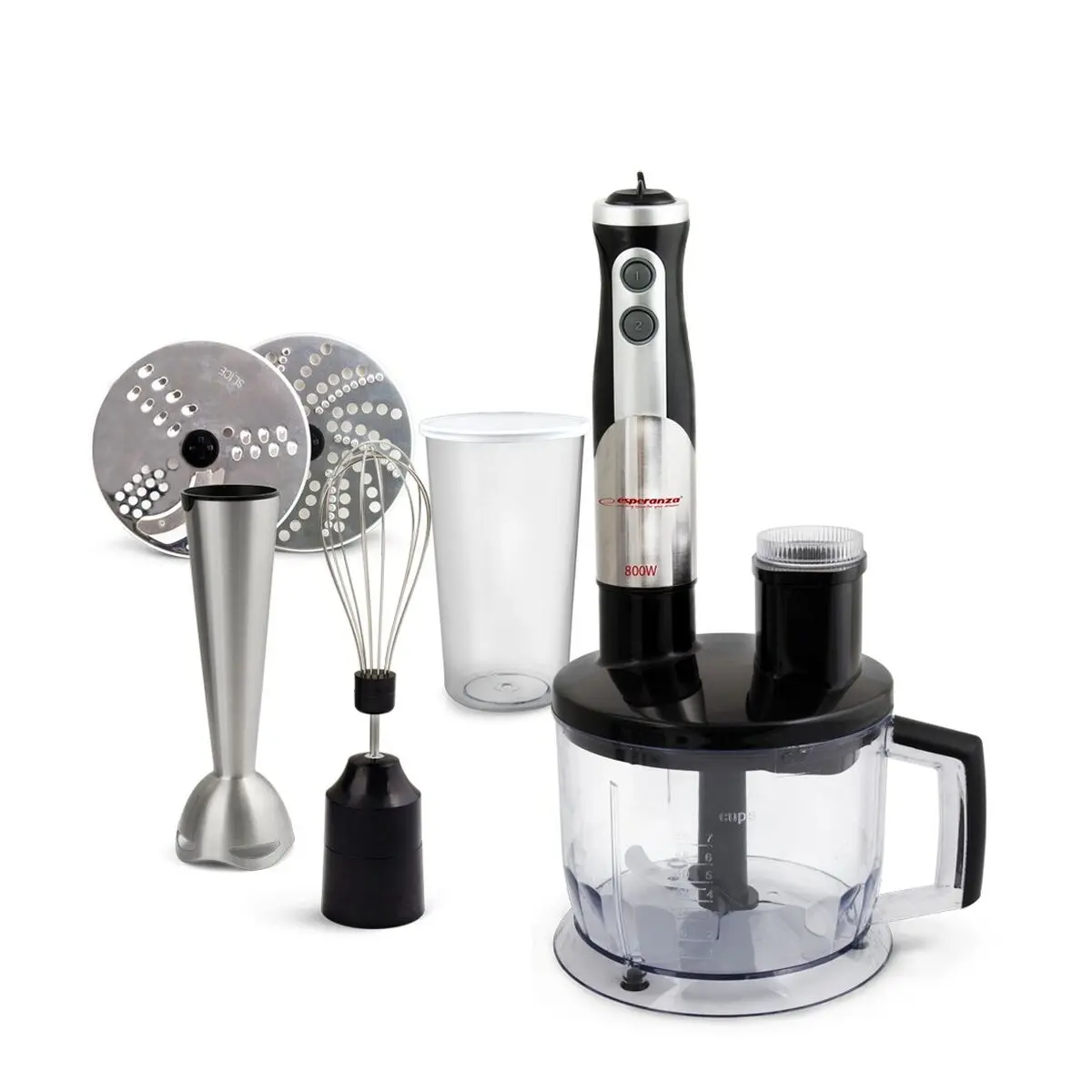 Liquidiser Esperanza Black 800 W 1