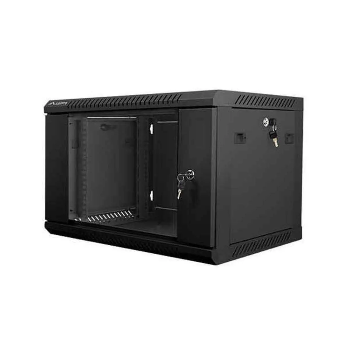 Wall-Mounted Rack Cabinet Lanberg Wf01-6406-10B 1
