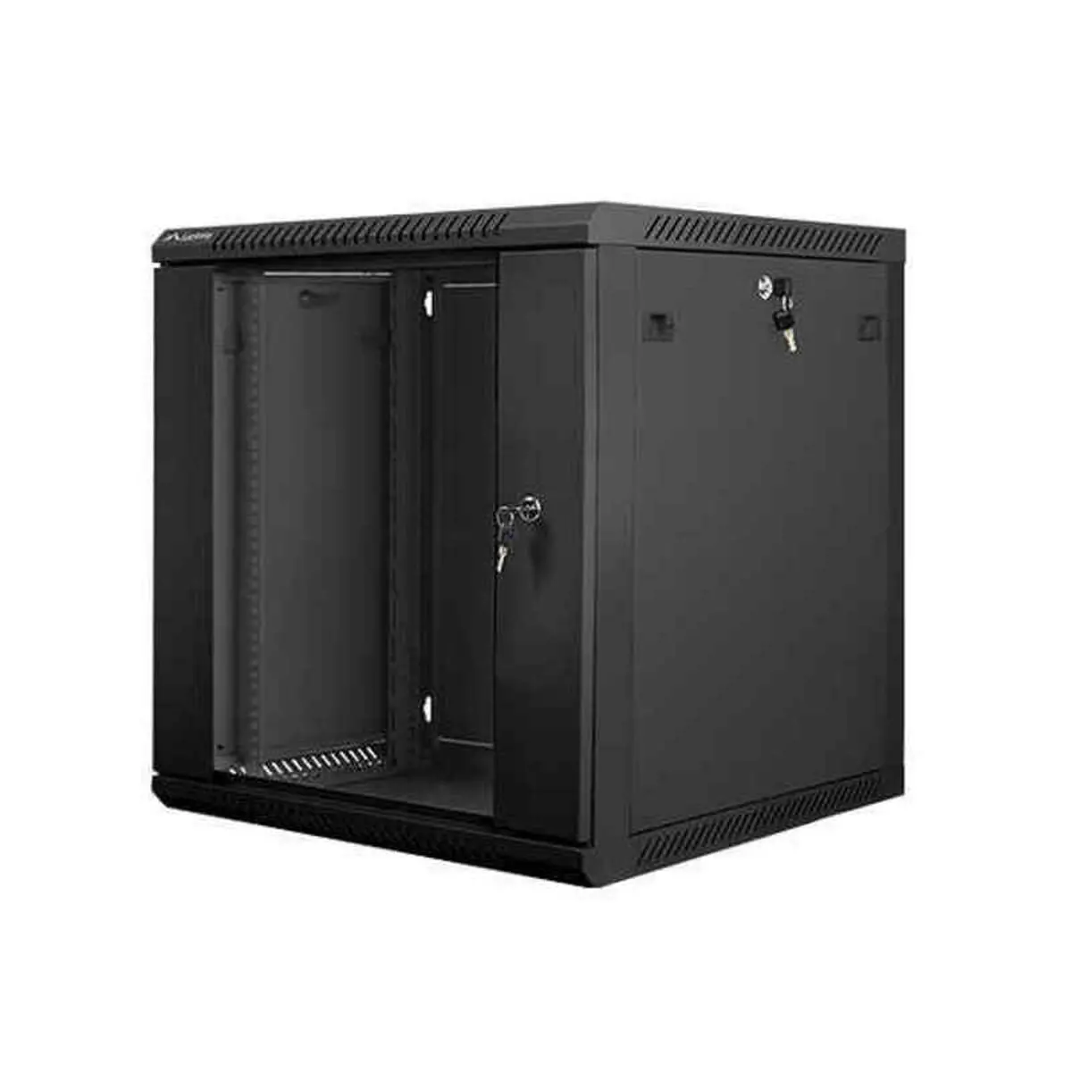 Wall-Mounted Rack Cabinet Lanberg Wf01-6612-10B 1