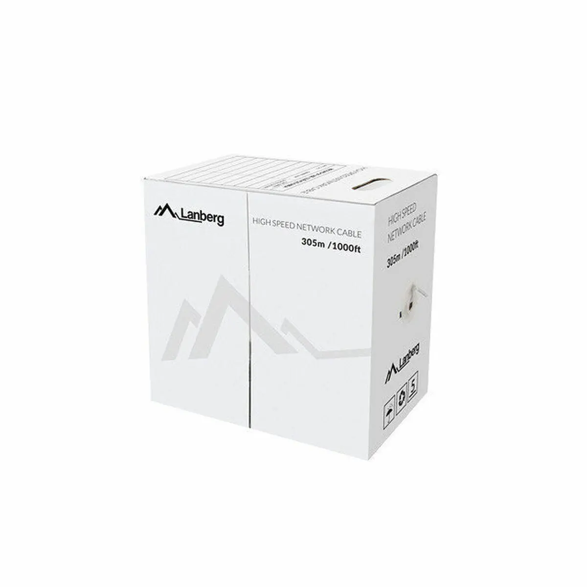Ethernet Lan Cable Lanberg Red 305 M 1