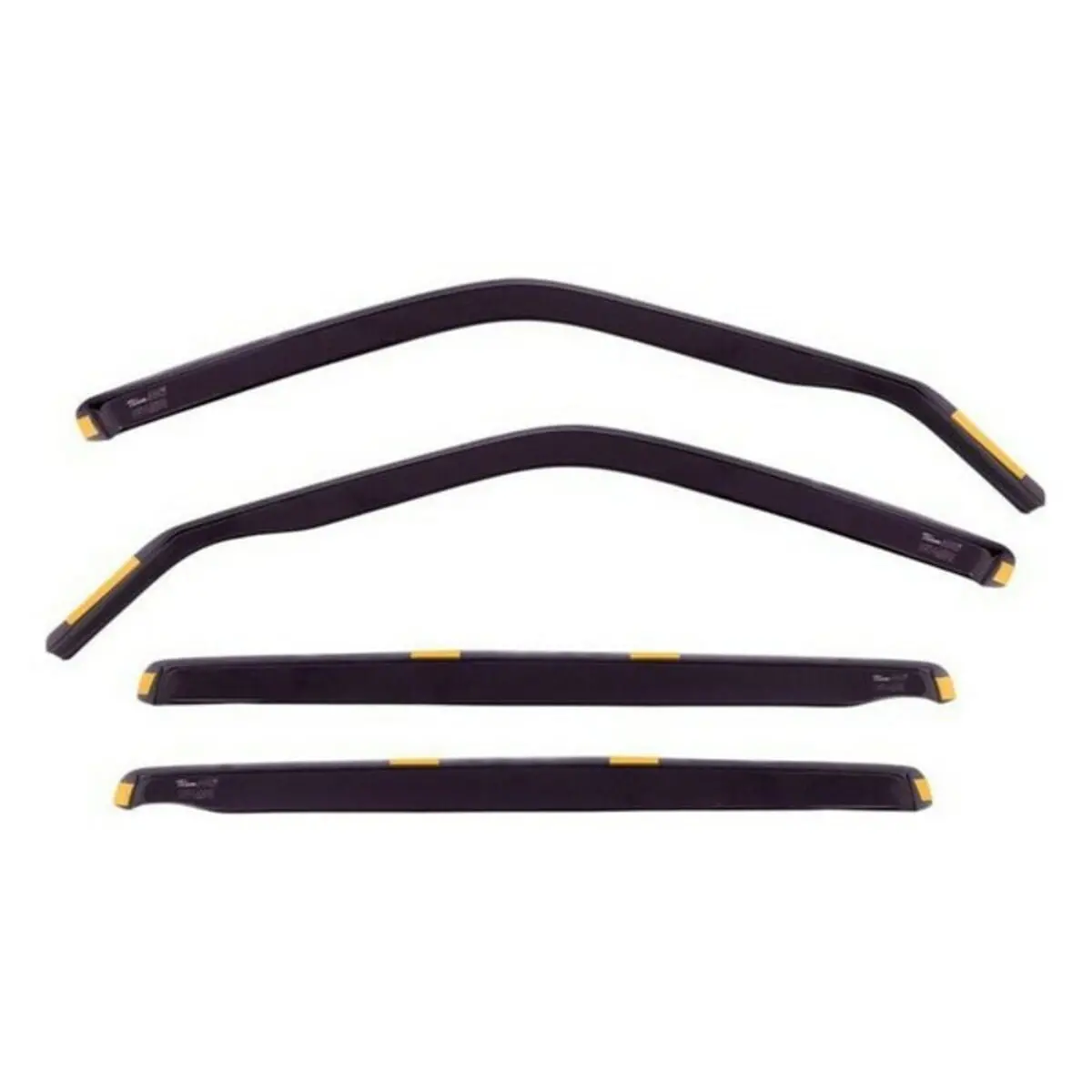 Wind Deflector Heko 28240 4 Pieces Frontal Rear 1
