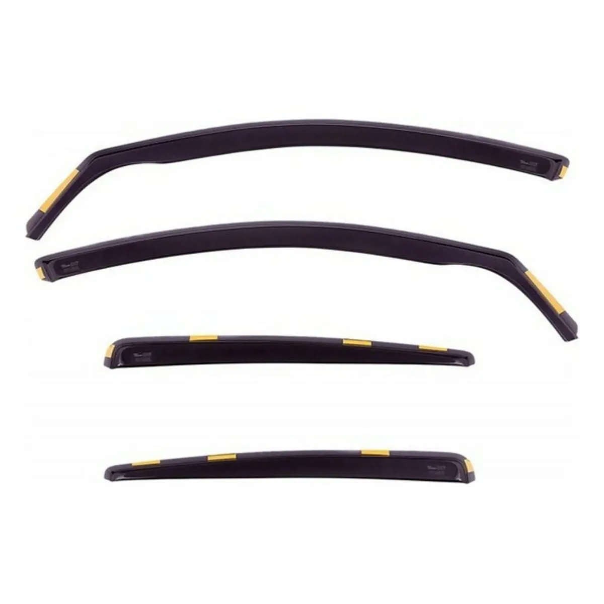 Wind Deflector Heko Ho27247 4 Pieces Frontal Rear 1