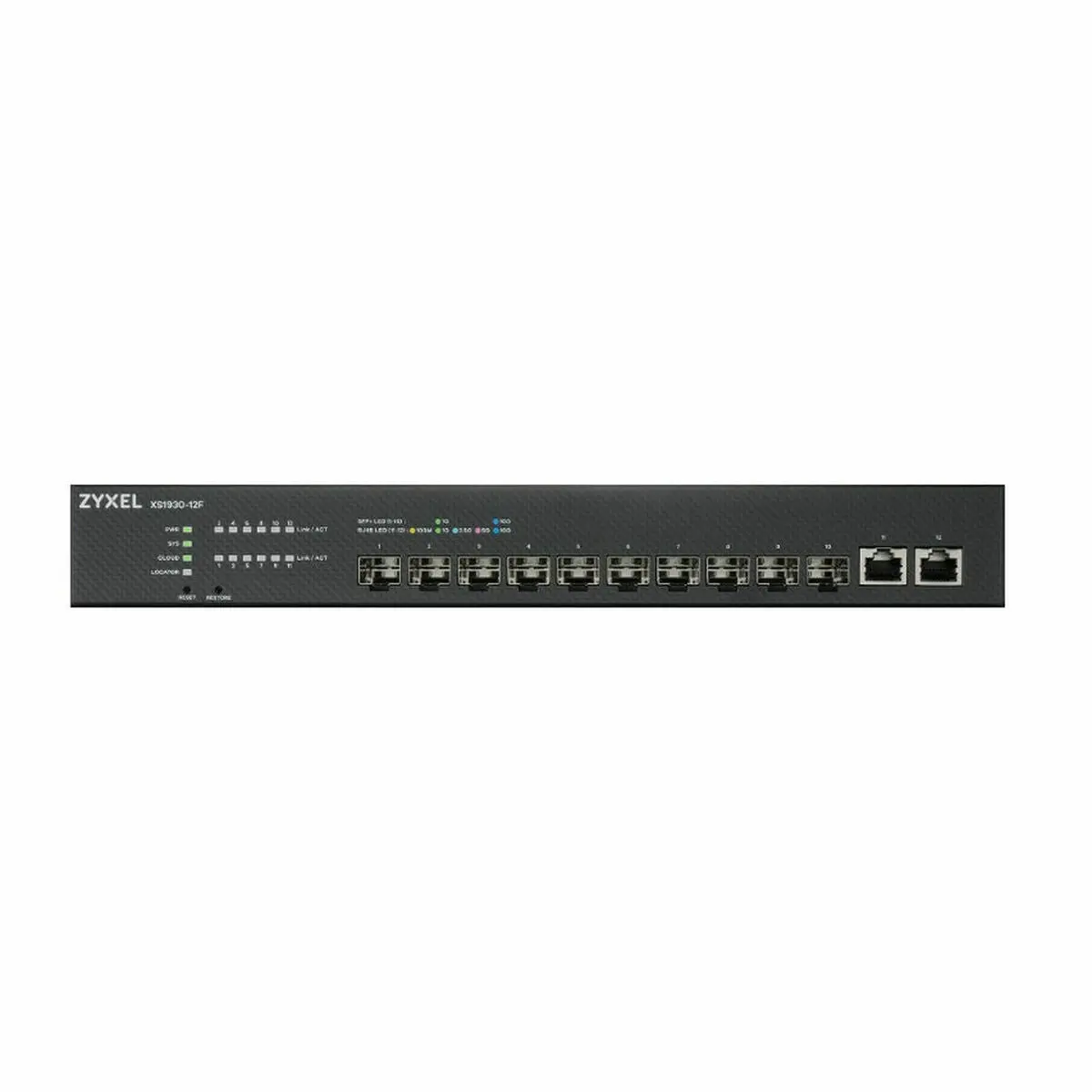 Switch Zyxel Xs1930-12F-Zz0101f Black 1