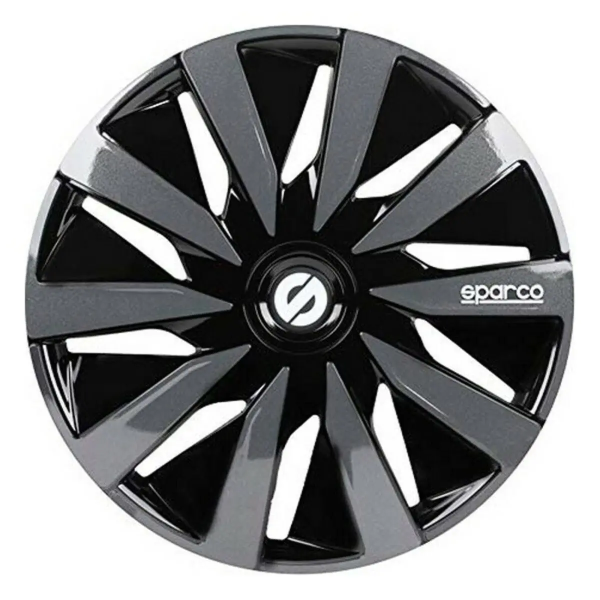 Hubcap Sparco Lazio Black/Grey 14" (4 Uds) 1