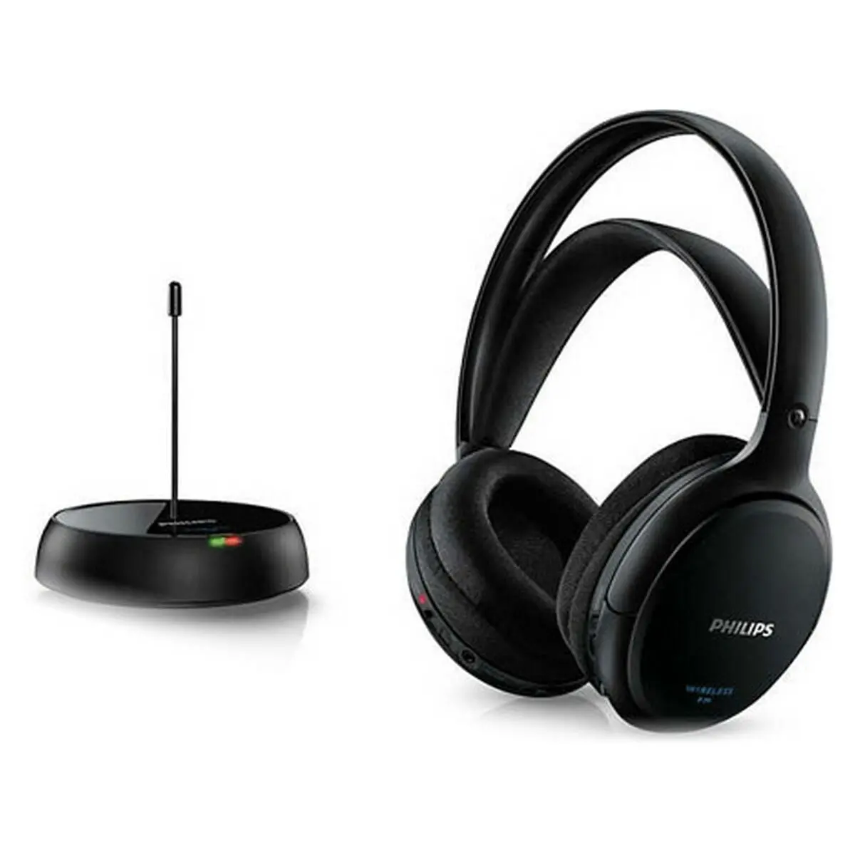 Headphones With Headband Philips Shc5200/10 Black Wireless 1