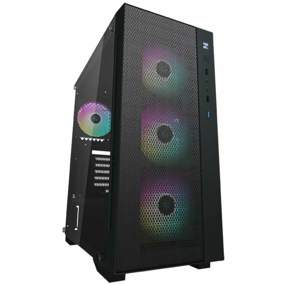 Atx Semi-Tower Box Deepcool Matrexx55-Mesh-Argb-4F Black Argb 1
