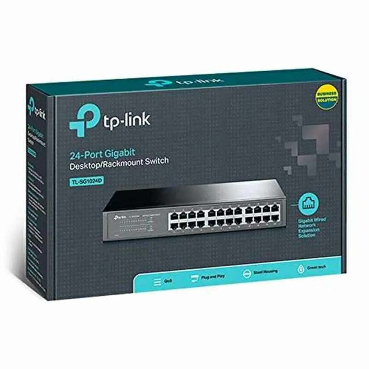 Cabinet Switch Tp-Link Tl-Sg1024d(Uk) 24P Gigabit 1