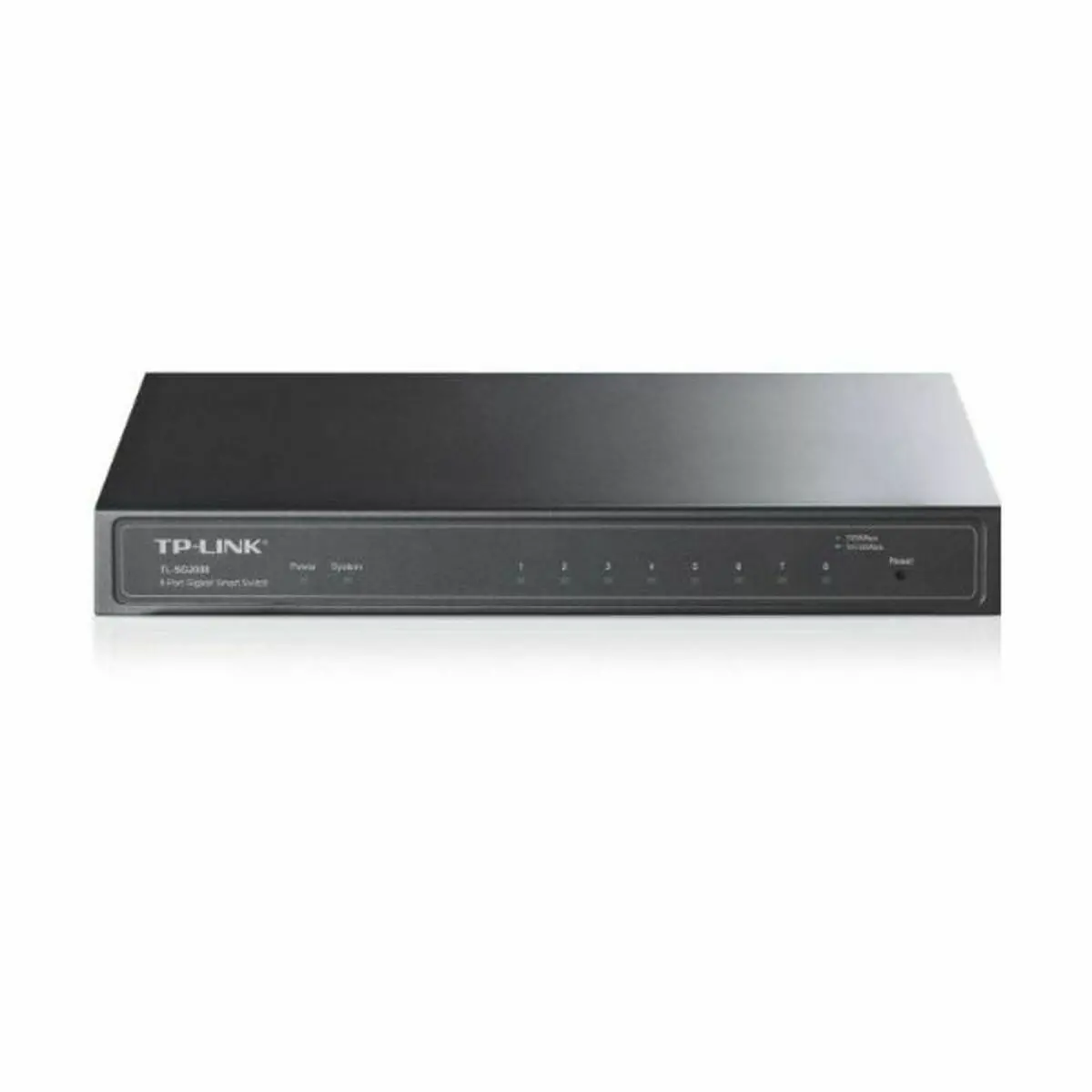 Desktop Switch Tp-Link Tl-Sg2008 8P Gigabit Vlan 1