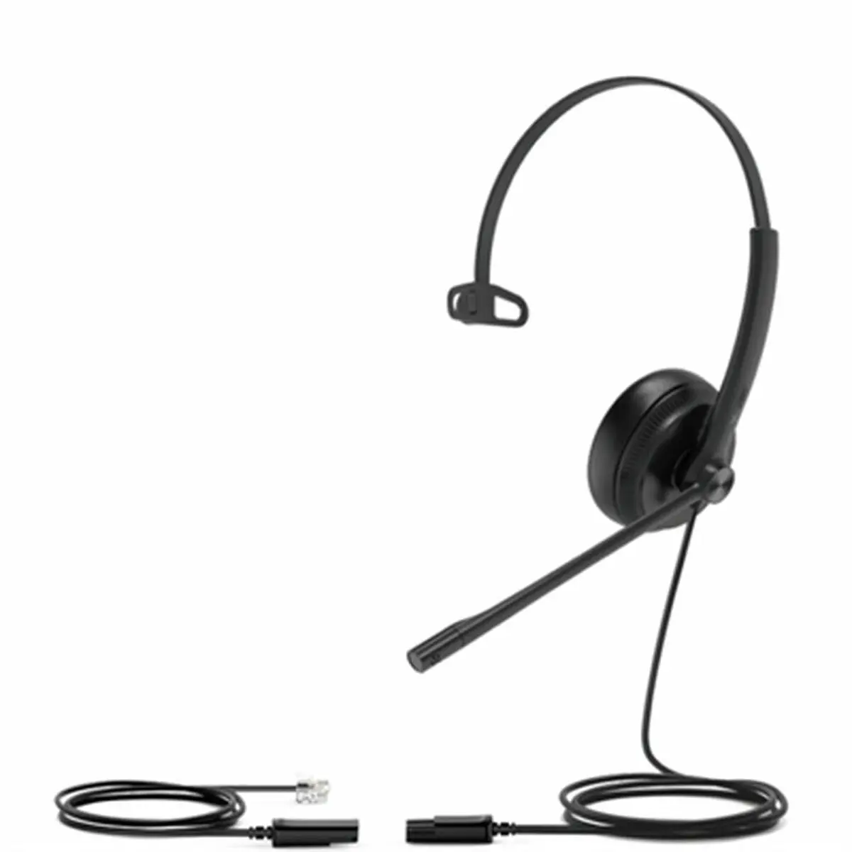 Headphones With Microphone Yealink Yhs34 Lite Mono Black 1
