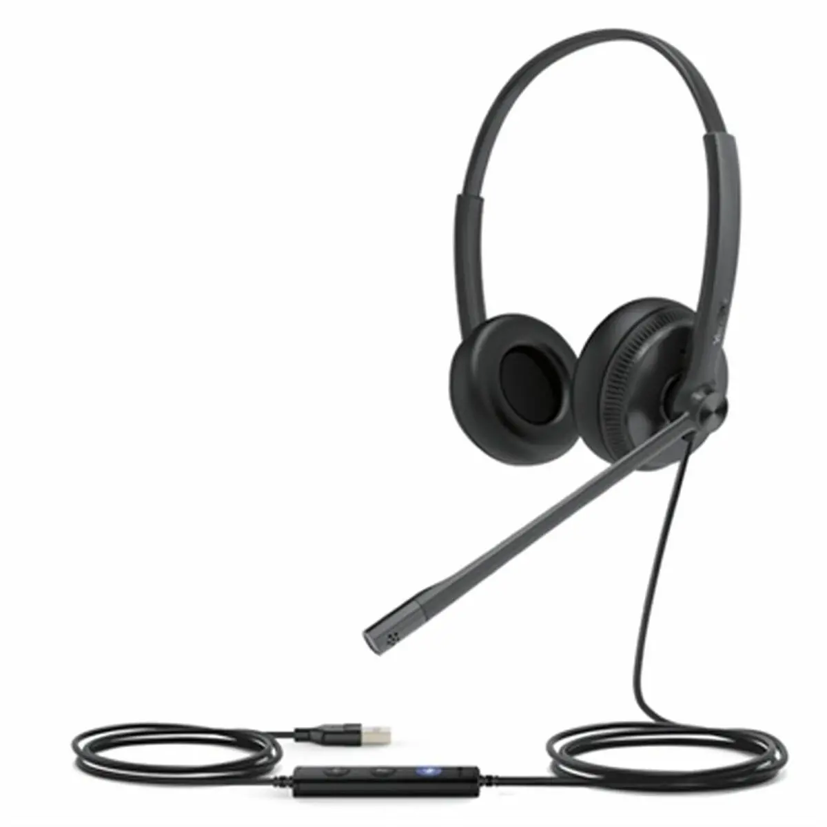 Headphones With Microphone Yealink Yea_Uh34lit-D-T Black 1