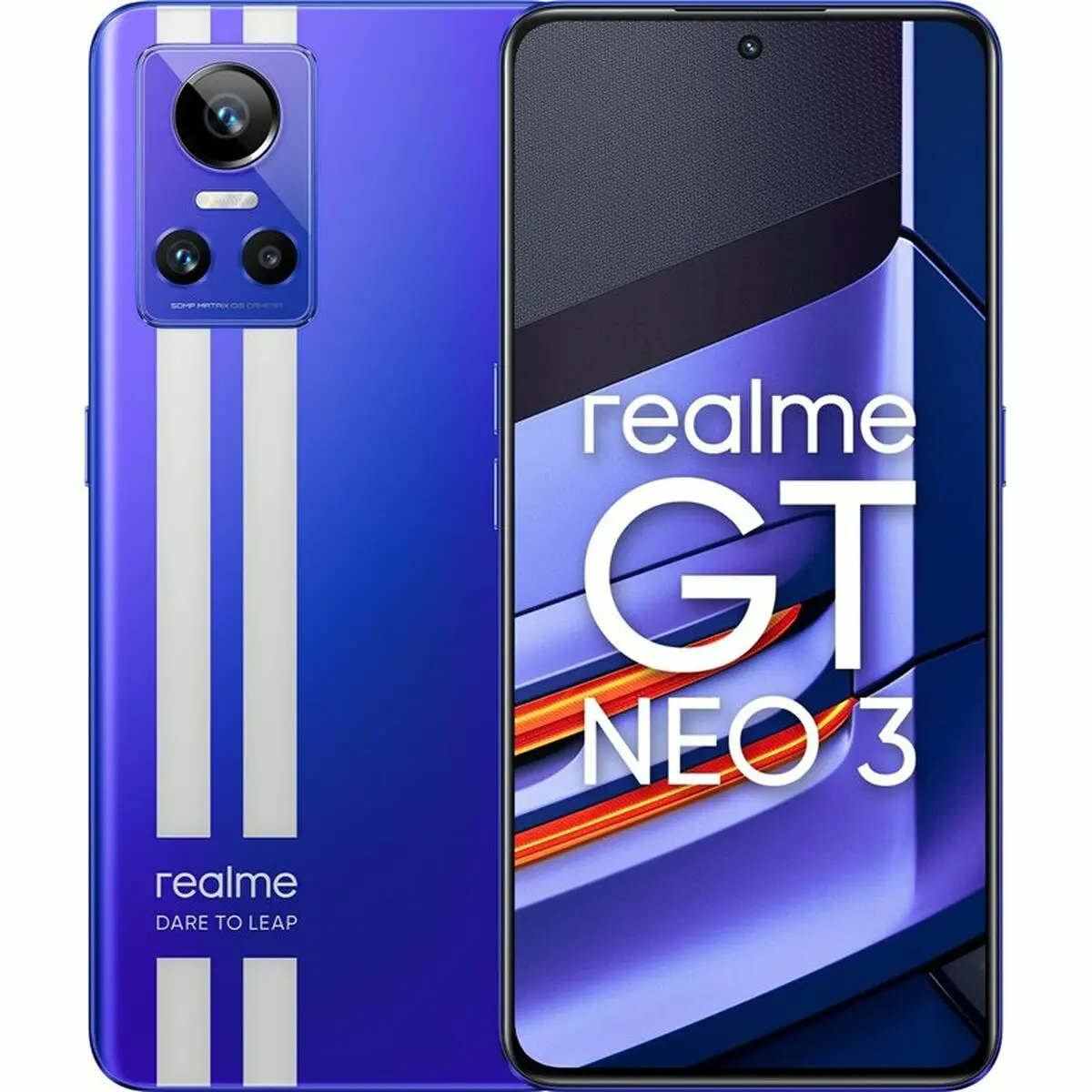 Smartphone Realme Realme Gt Neo 3 6,7" Mediatek Dimensity 800U 12 Gb Ram 256 Gb Blue 1