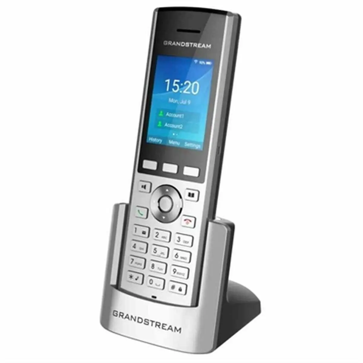 Wireless Phone Grandstream Wp820 Black/Silver 1
