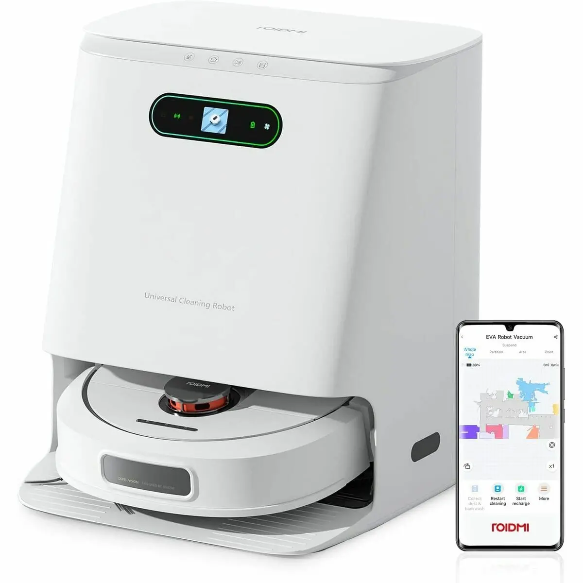 Robot Vacuum Cleaner Roidmi Eva 5200 Mah 1
