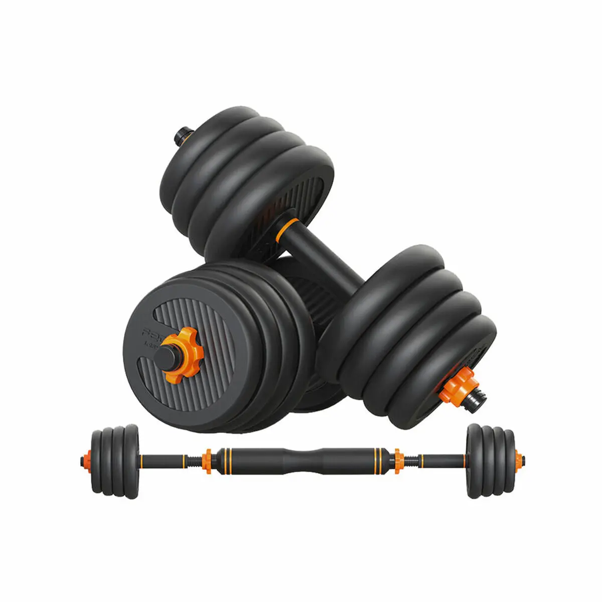 Dumbbells Xiaomi Ormanbas35 35 Kg Black Multicolour 2