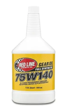 Red Line 75W140 Gl-5 Gear Oil - 1 Quart 1