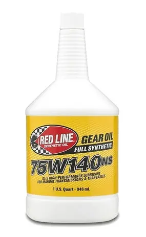 Red Line 75W140ns Gl-5 Gear Oil - 1 Quart 1