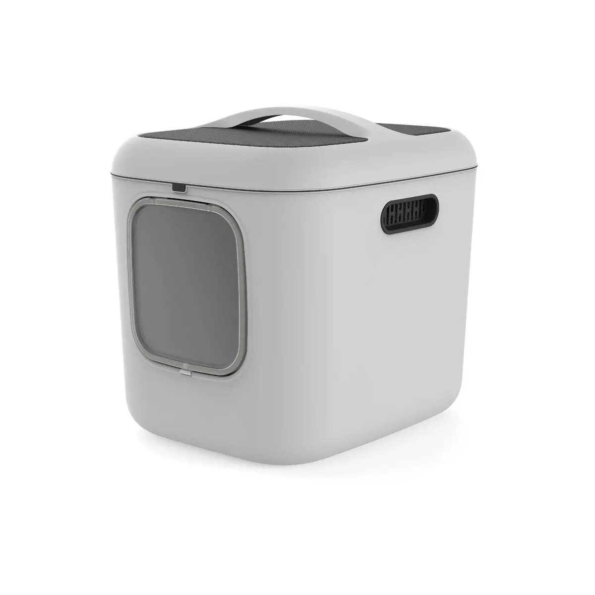 Cat Litter Box Rotho My Pet Biala Xl White Recycled Plastic 1